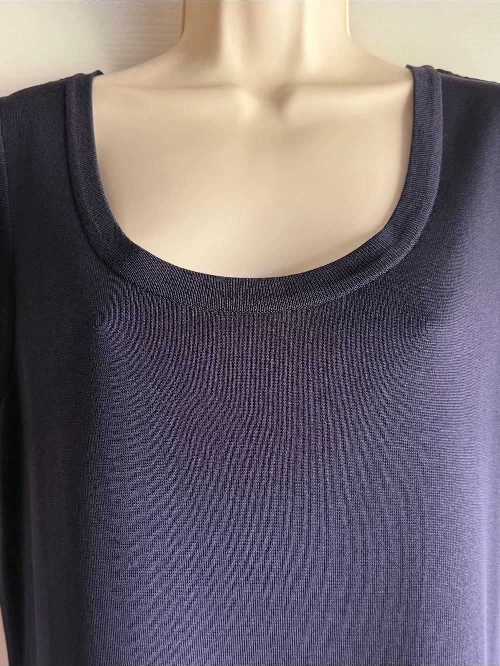 MISOOK Double Scoop Neck Knit Tank - Picture 3 of 6